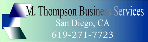 M. Thompson Business Services, San Diego, CA